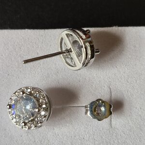 Elegant Silver Stud Earrings